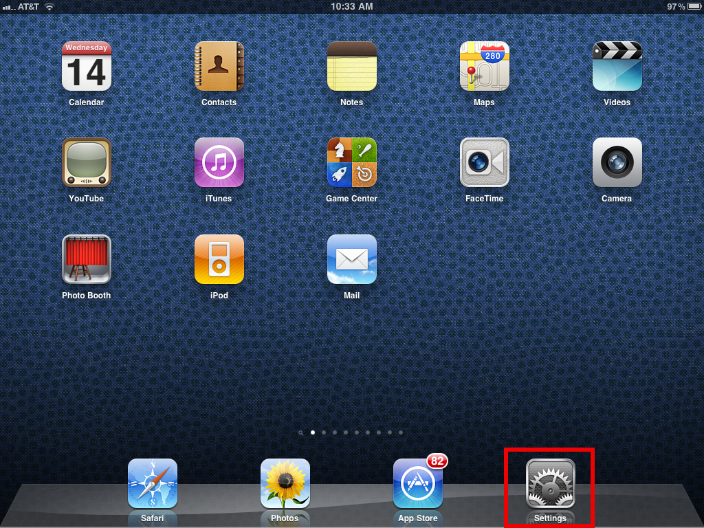 iOS Settings